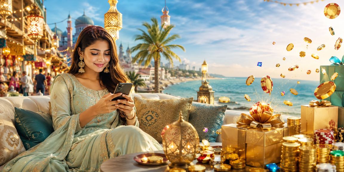 বগুড়ায় ঈদ উৎসবে মোবাইলে ক্যাসিনো খেলছেন একজন আনন্দিত ব্যবহারকারী