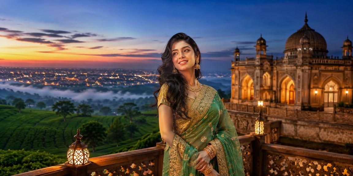 বগুড়া ভিআইপি বোনাস চা বাগান দৃশ্য