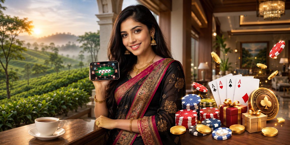 সিলেটের চা বাগানে পোকার গেমের আনন্দময় আসর